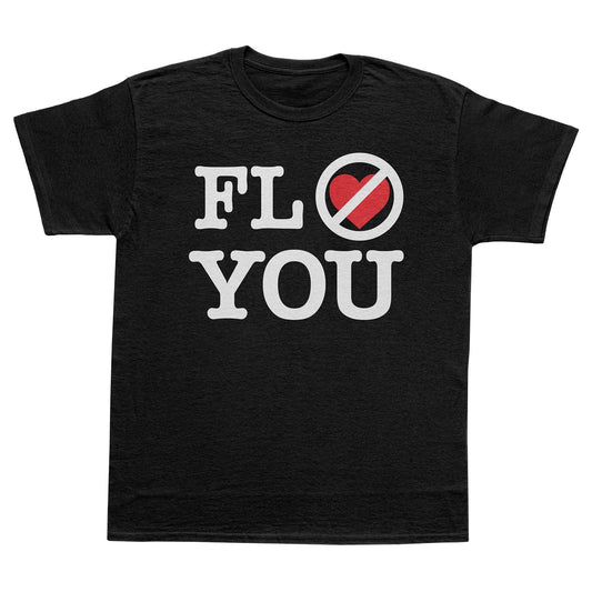 A-or-B-Tees T-Shirt Black / S FL No Love T-Shirt