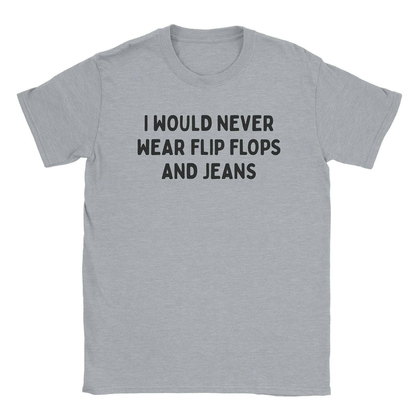 A-or-B-Tees T-Shirt Sport Grey / S Flip Flop T-Shirt