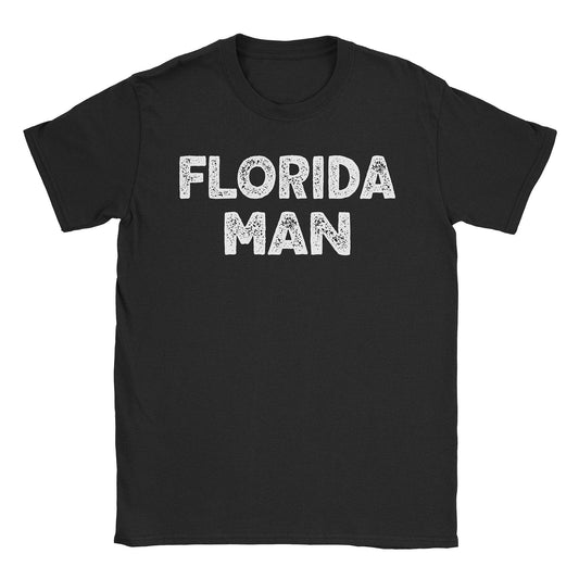 A-or-B-Tees T-Shirt Black / S Florida Man T-Shirt
