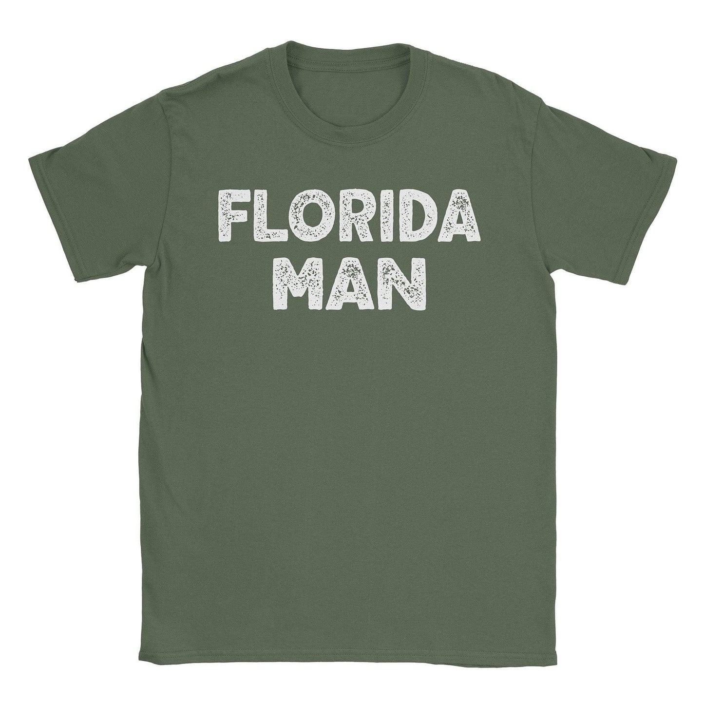 A-or-B-Tees T-Shirt Military Green / S Florida Man T-Shirt