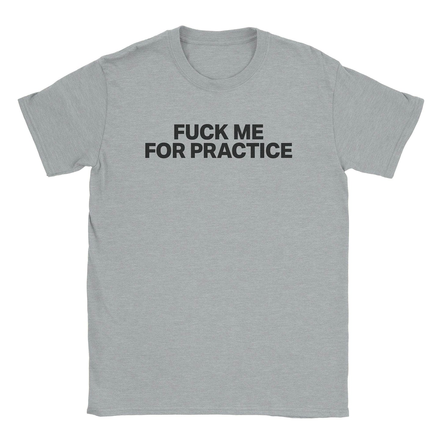 A-or-B-Tees T-Shirt Sport Grey / S For Practice T-Shirt