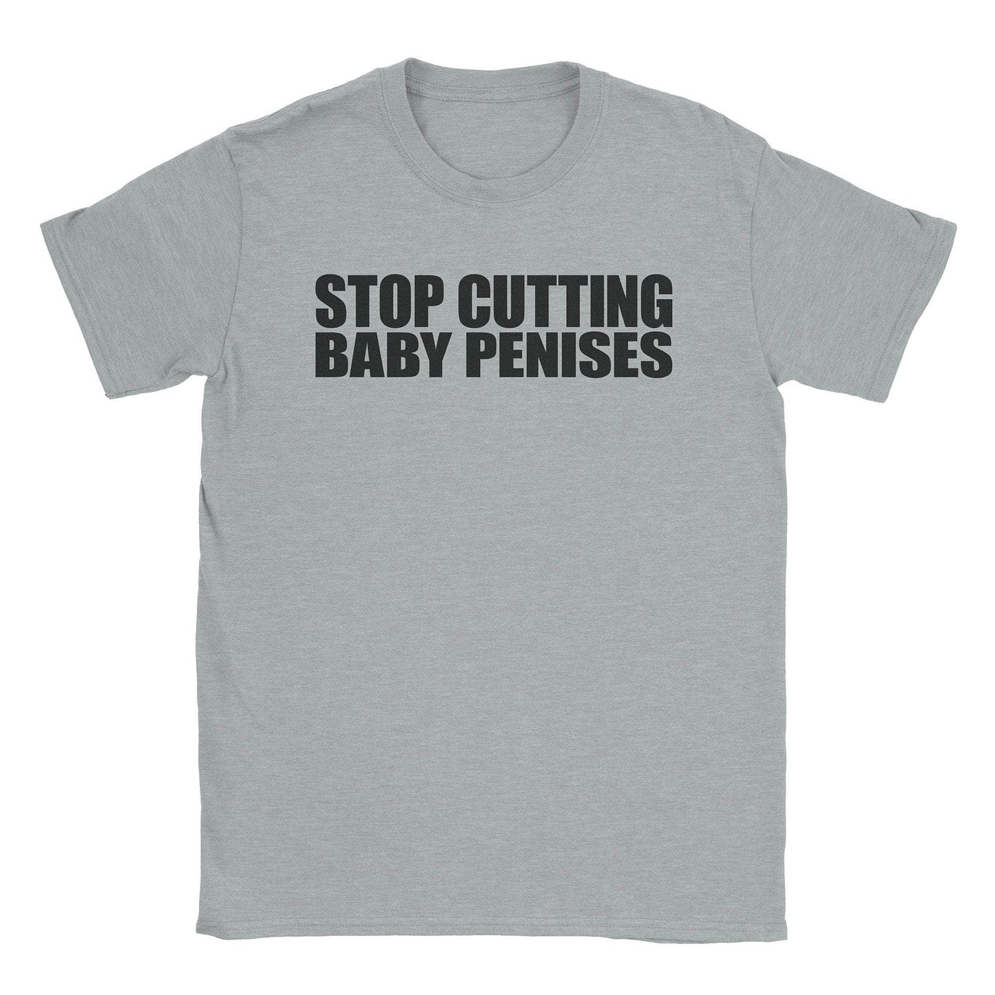 A-or-B-Tees T-Shirt Sport Grey / S Foreskin T-Shirt