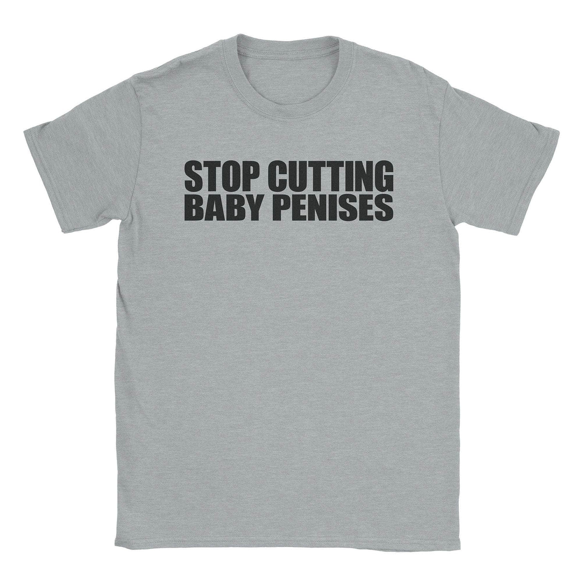 A-or-B-Tees T-Shirt Sport Grey / S Foreskin T-Shirt