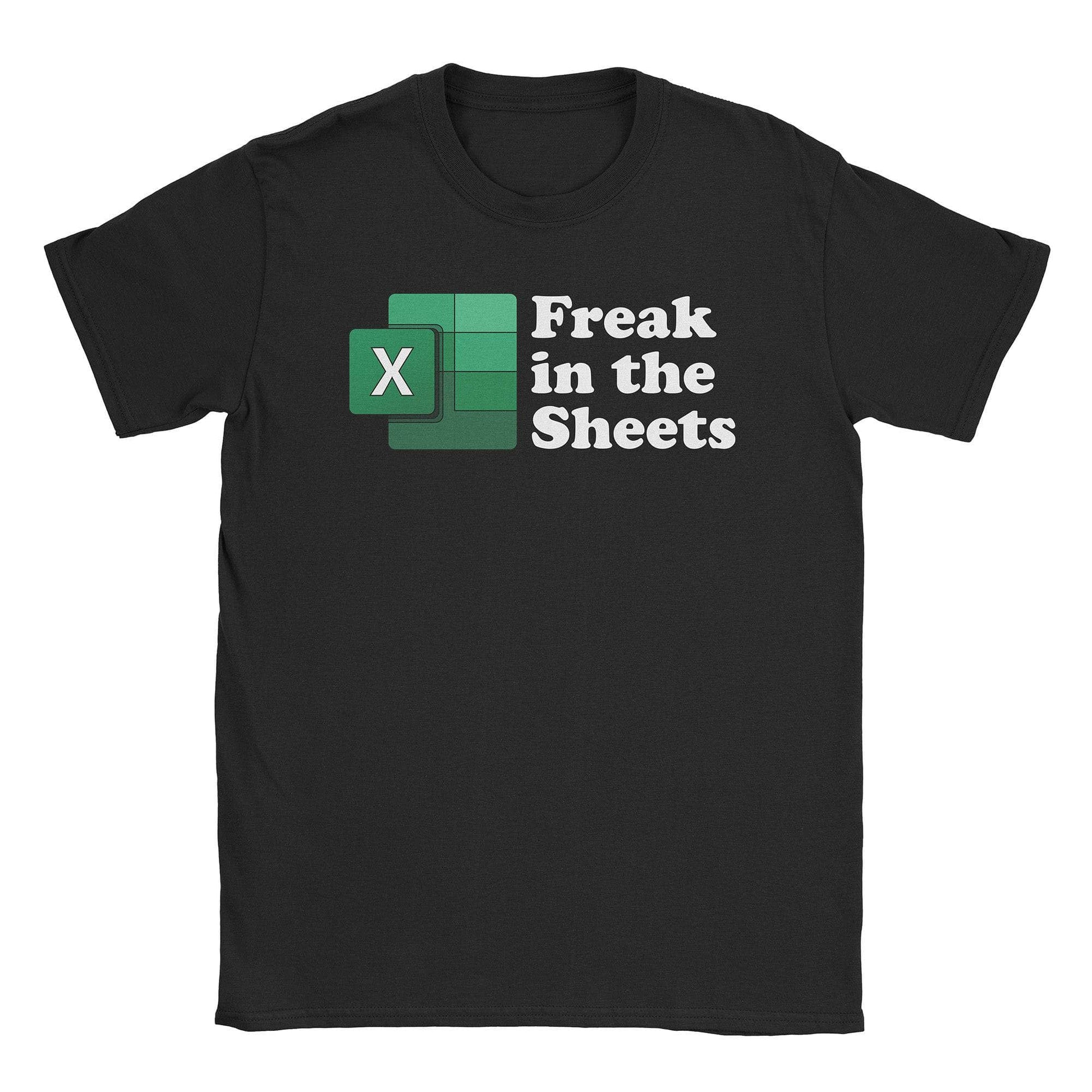 A-or-B-Tees T-Shirt Black / S Freaky Sheets T-Shirt