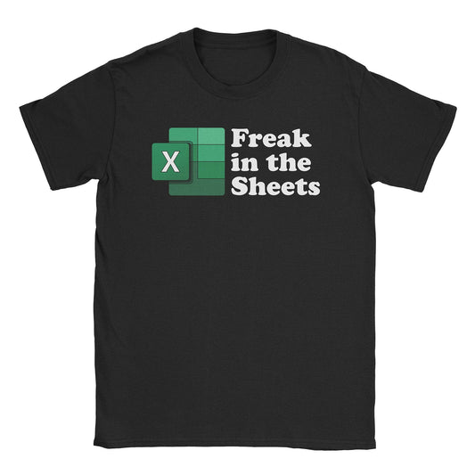 A-or-B-Tees T-Shirt Black / S Freaky Sheets T-Shirt