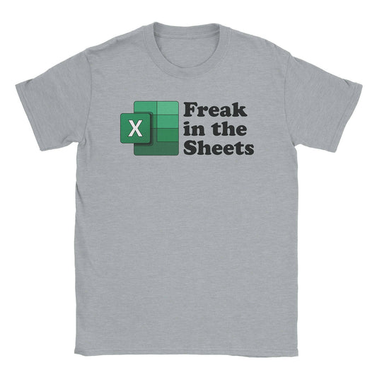 A-or-B-Tees T-Shirt Sport Grey / S Freaky Sheets T-Shirt