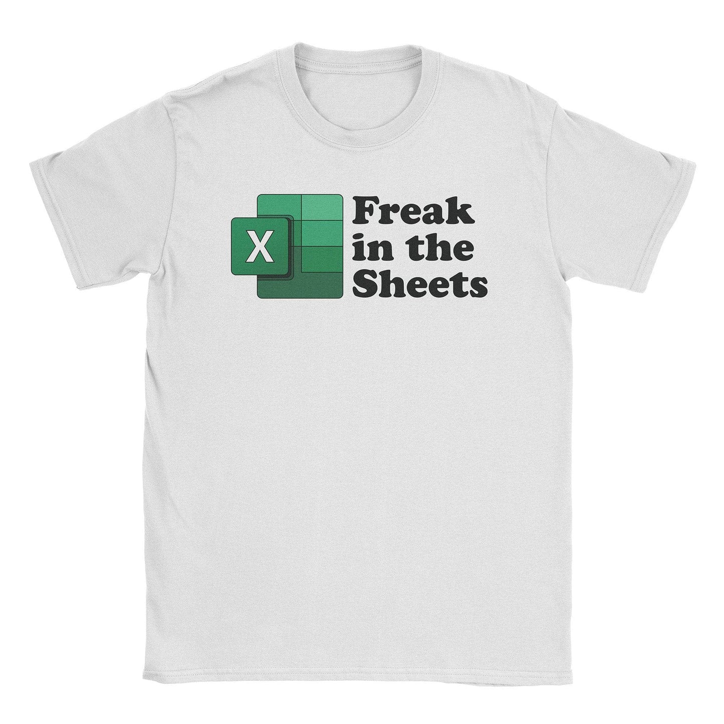 A-or-B-Tees T-Shirt White / S Freaky Sheets T-Shirt