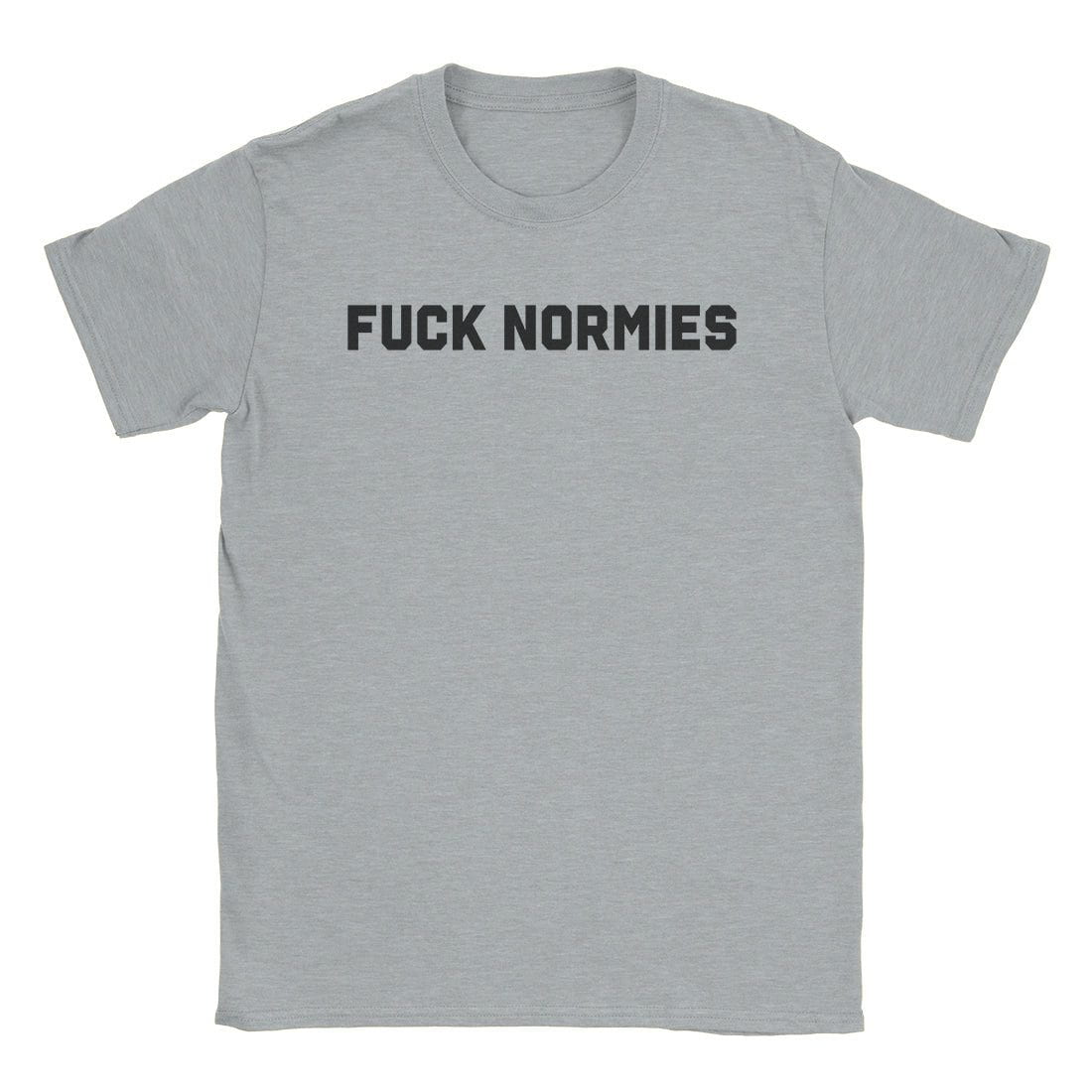 A-or-B-Tees T-Shirt Sport Grey / S Fuck Normies T-Shirt