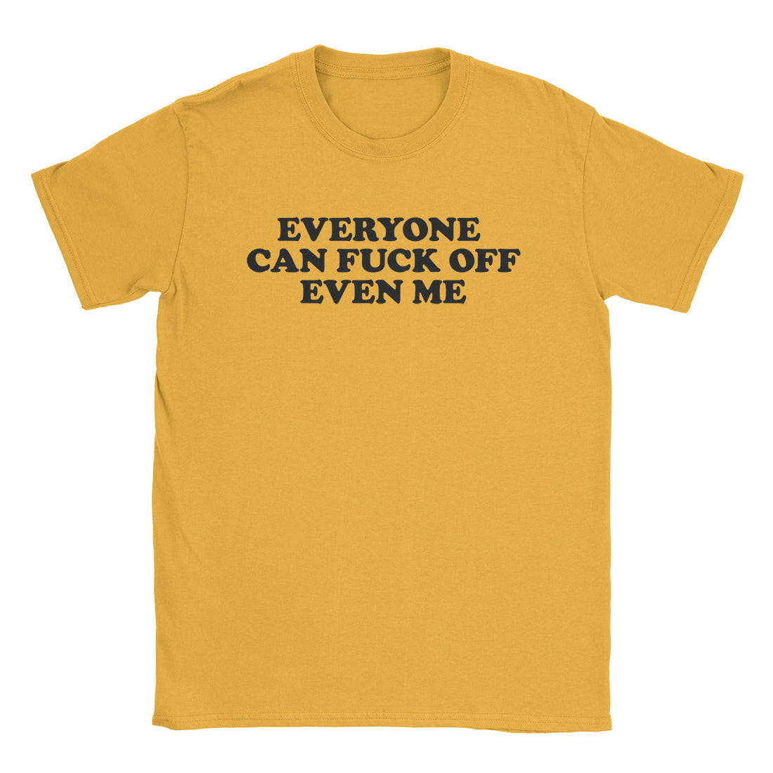 A-or-B-Tees T-Shirt Gold / S Fuck Off T-Shirt