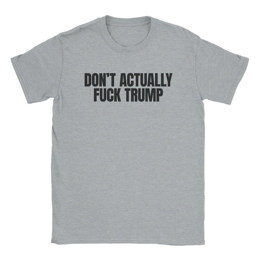 A-or-B-Tees T-Shirt Sport Grey / S Fuck Trump T-Shirt