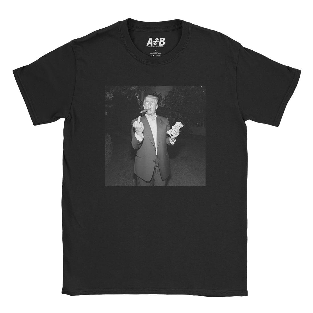 A-or-B-Tees T-Shirt Black / S Fuck You T-Shirt