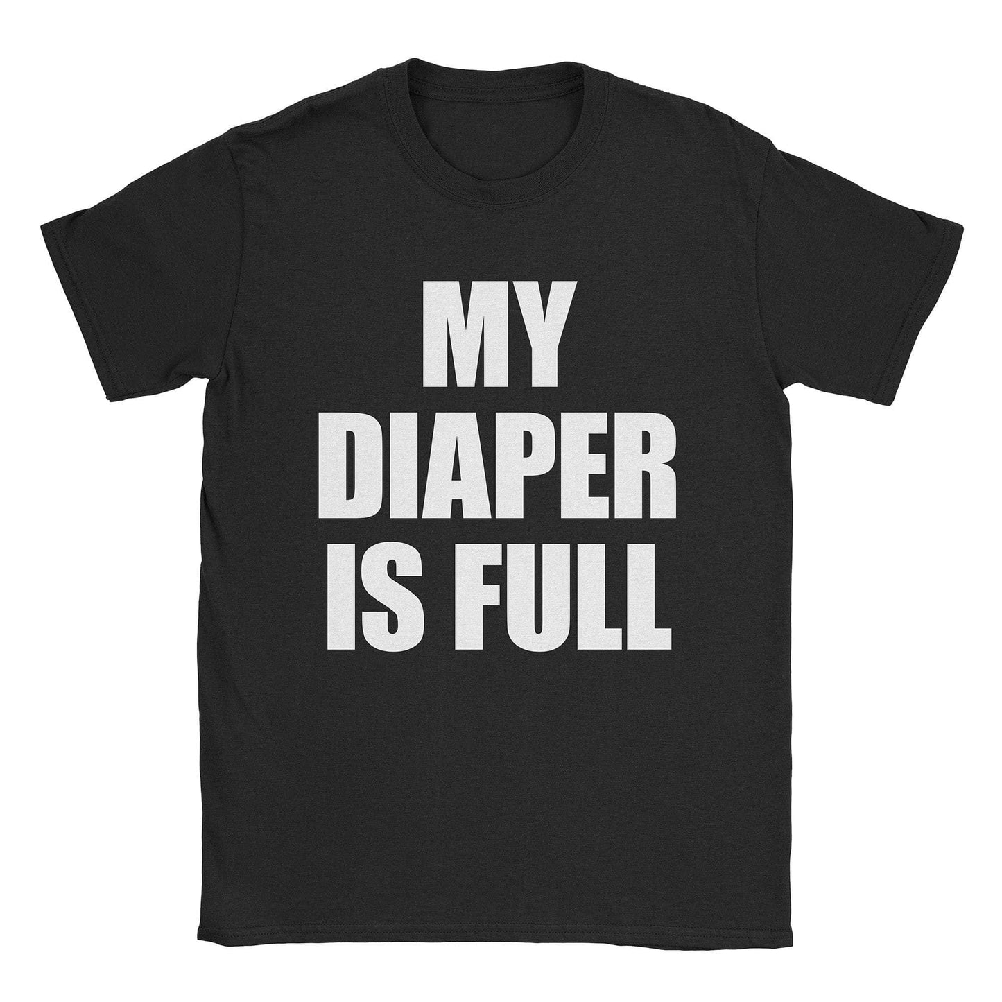 A-or-B-Tees T-Shirt Black / S Full Diaper T-Shirt