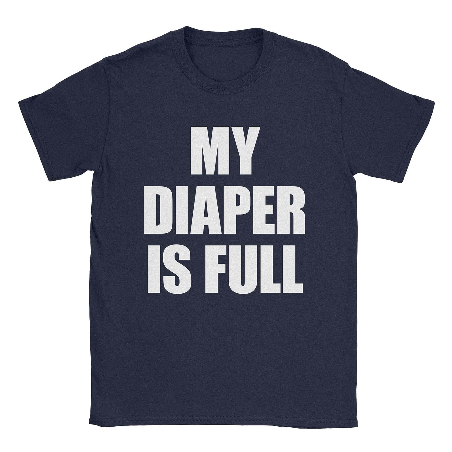 A-or-B-Tees T-Shirt Navy / S Full Diaper T-Shirt