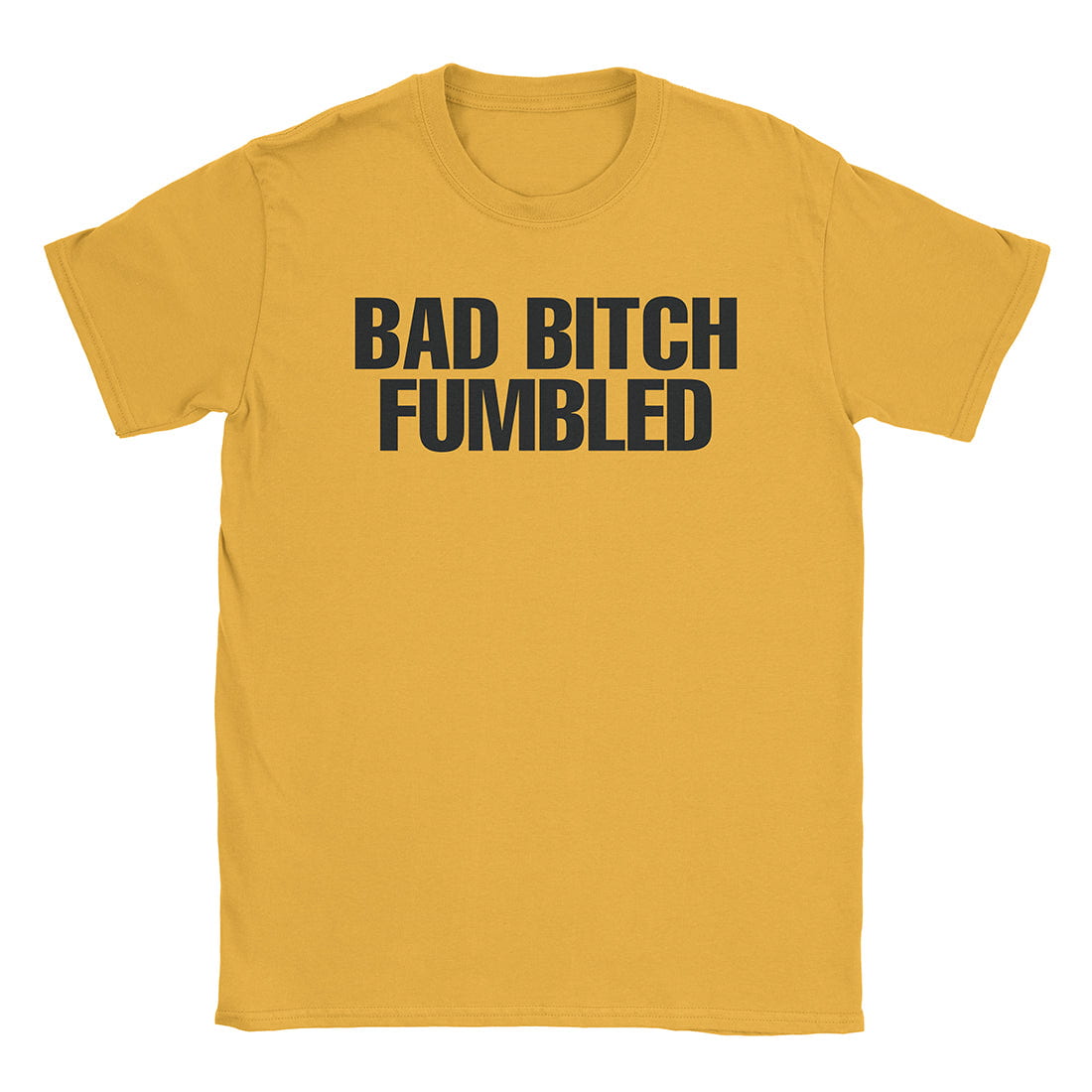 A-or-B-Tees T-Shirt Gold / S Fumbled T-Shirt