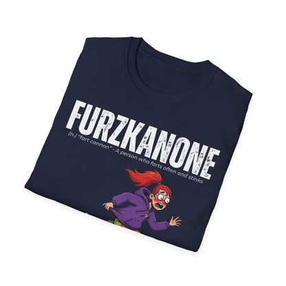 A-or-B-Tees T-Shirt Furzkanone Shirt – Fart Cannon Funny T-Shirt - Female Design