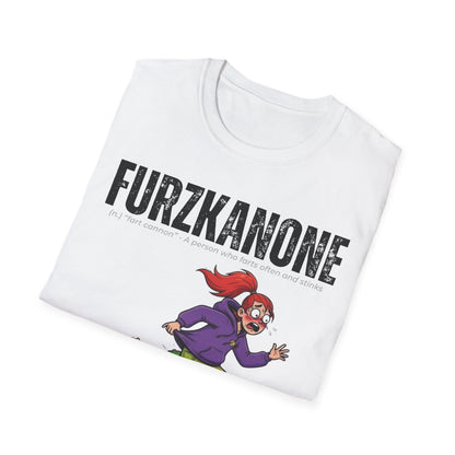A-or-B-Tees T-Shirt Furzkanone Shirt – Fart Cannon Funny T-Shirt - Female Design