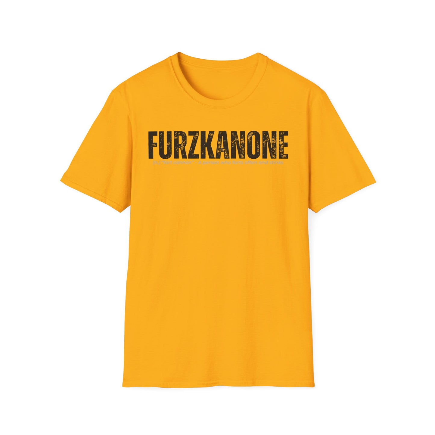 A-or-B-Tees T-Shirt Gold / S Furzkanone Shirt – Fart Cannon Funny T-Shirt for Men & Women