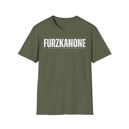 A-or-B-Tees T-Shirt Military Green / S Furzkanone Shirt – Fart Cannon Funny T-Shirt for Men & Women