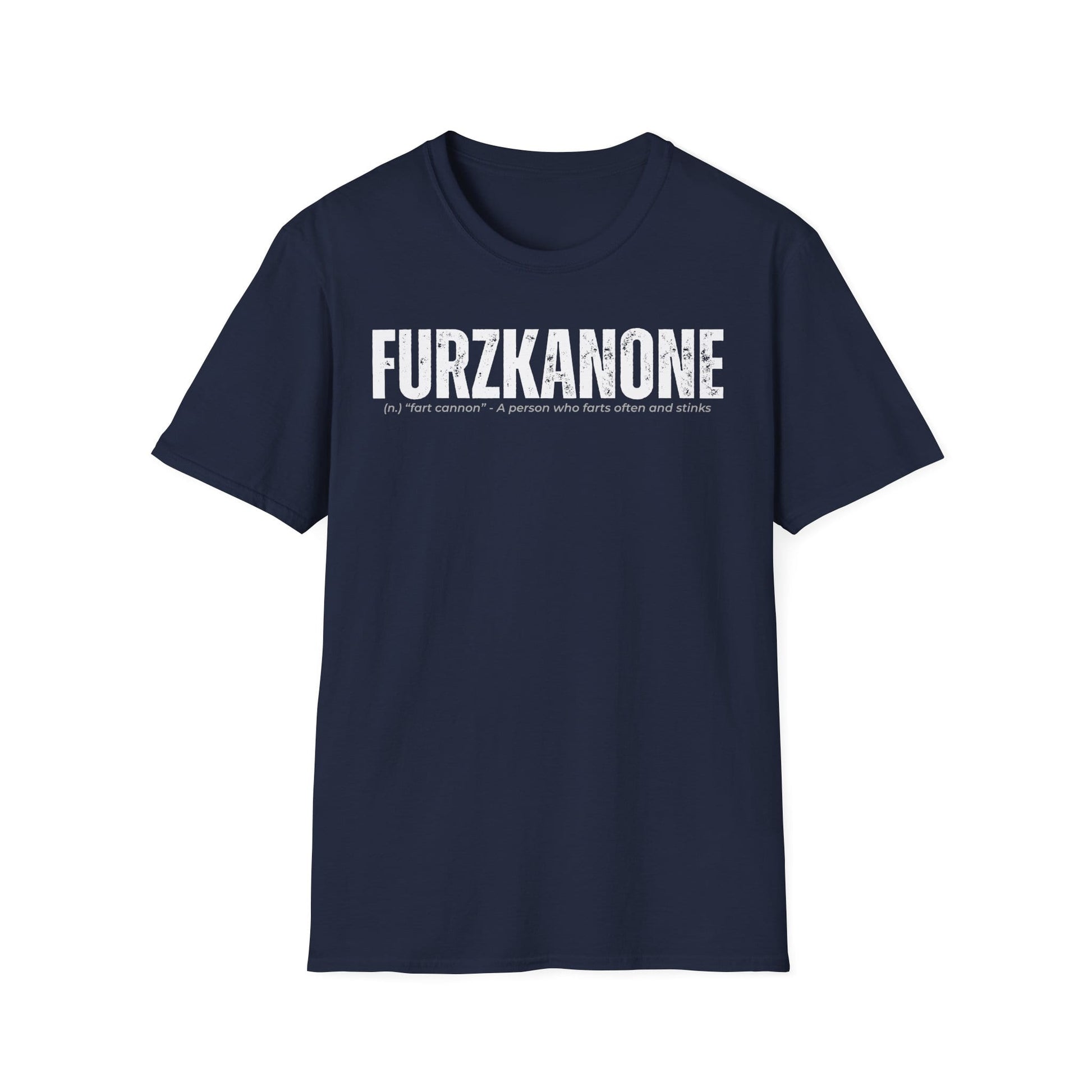 A-or-B-Tees T-Shirt Navy / S Furzkanone Shirt – Fart Cannon Funny T-Shirt for Men & Women