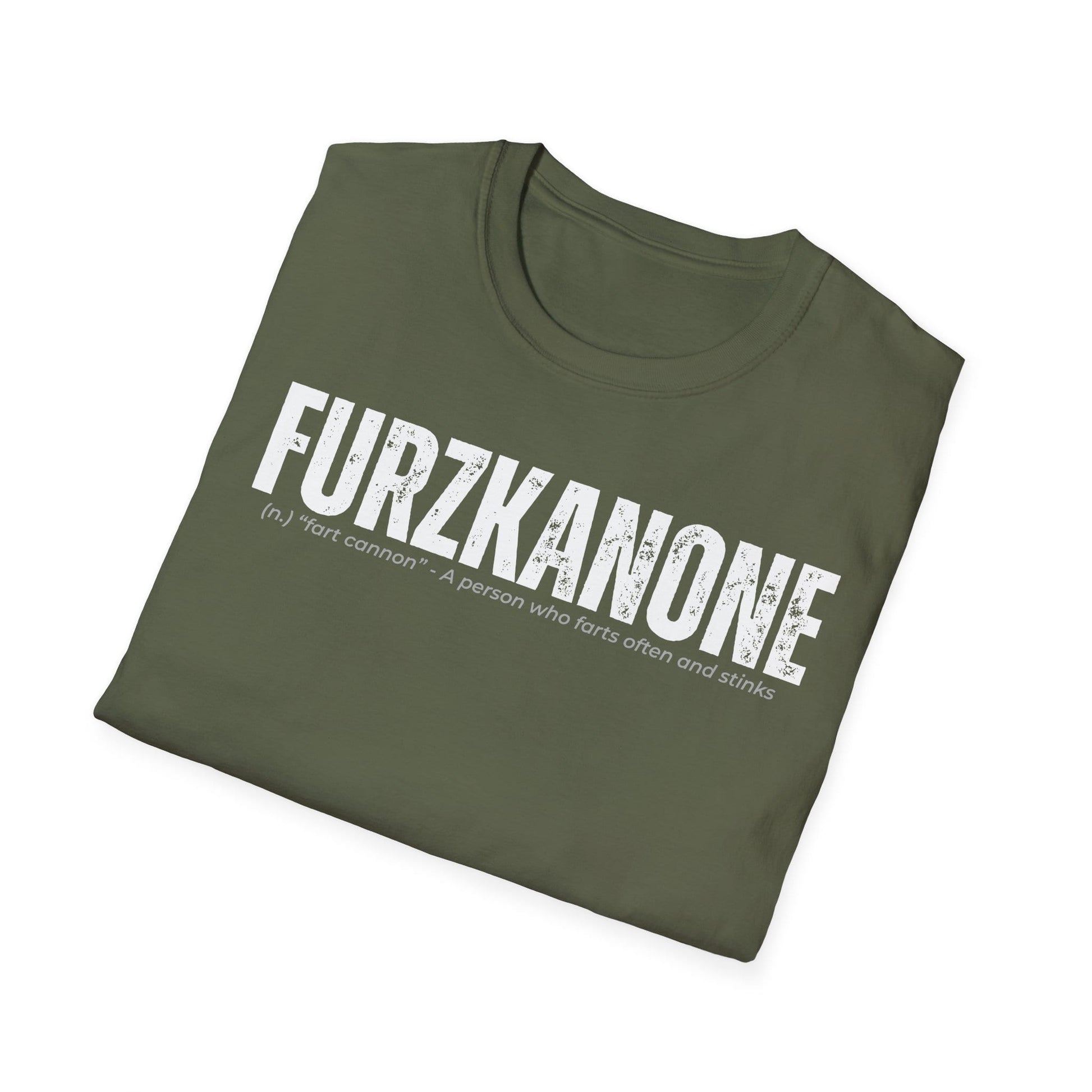 A-or-B-Tees T-Shirt Furzkanone Shirt – Fart Cannon Funny T-Shirt for Men & Women
