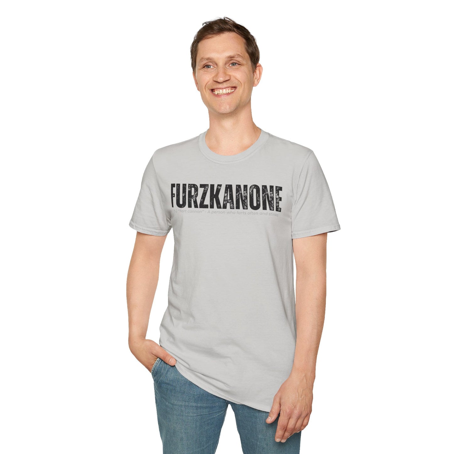 A-or-B-Tees T-Shirt Furzkanone Shirt – Fart Cannon Funny T-Shirt for Men & Women