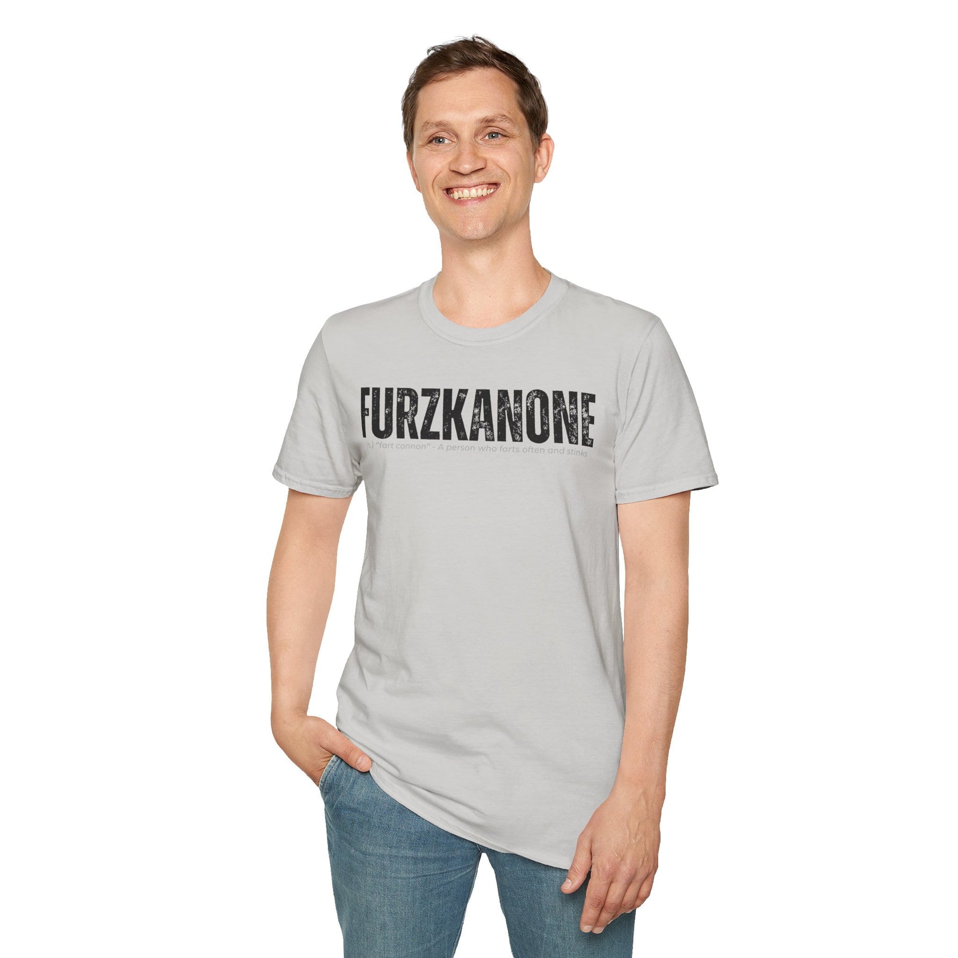 A-or-B-Tees T-Shirt Furzkanone Shirt – Fart Cannon Funny T-Shirt for Men & Women