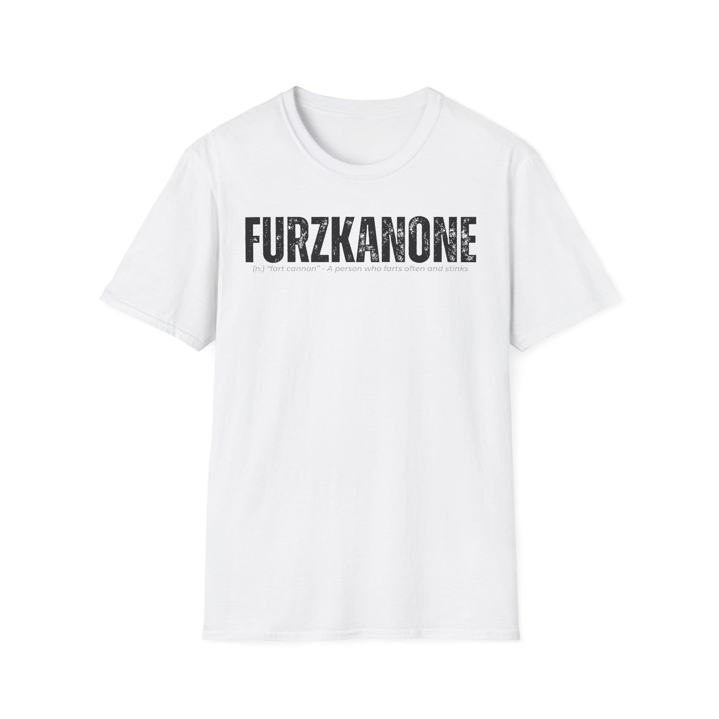 A-or-B-Tees T-Shirt White / S Furzkanone Shirt – Fart Cannon Funny T-Shirt for Men & Women