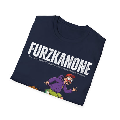 A-or-B-Tees T-Shirt Furzkanone Shirt – Fart Cannon Funny T-Shirt - Male Design