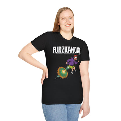 A-or-B-Tees T-Shirt Furzkanone Shirt – Fart Cannon Funny T-Shirt - Male Design