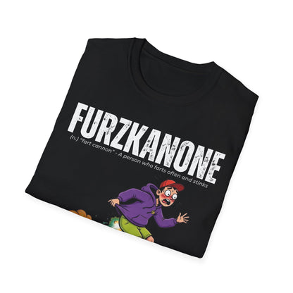 A-or-B-Tees T-Shirt Furzkanone Shirt – Fart Cannon Funny T-Shirt - Male Design