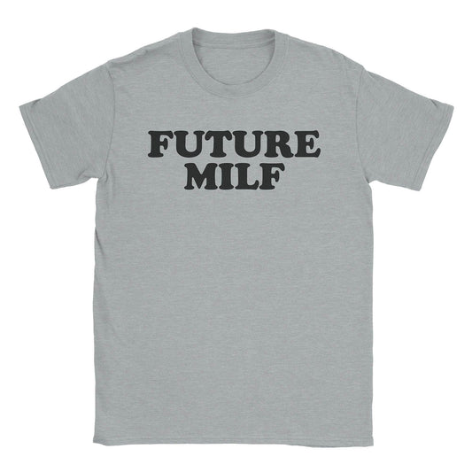 A-or-B-Tees T-Shirt Sport Grey / S Future Milf T-Shirt
