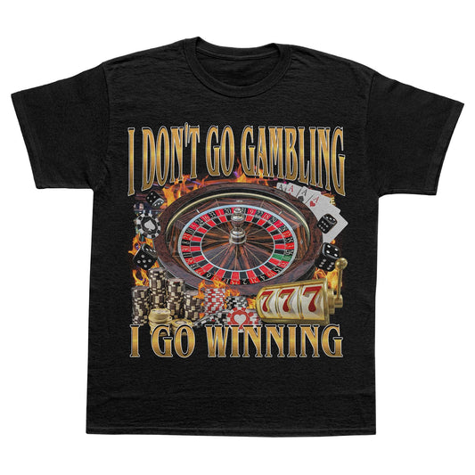 A-or-B-Tees T-Shirt Black / S Gambling T-Shirt