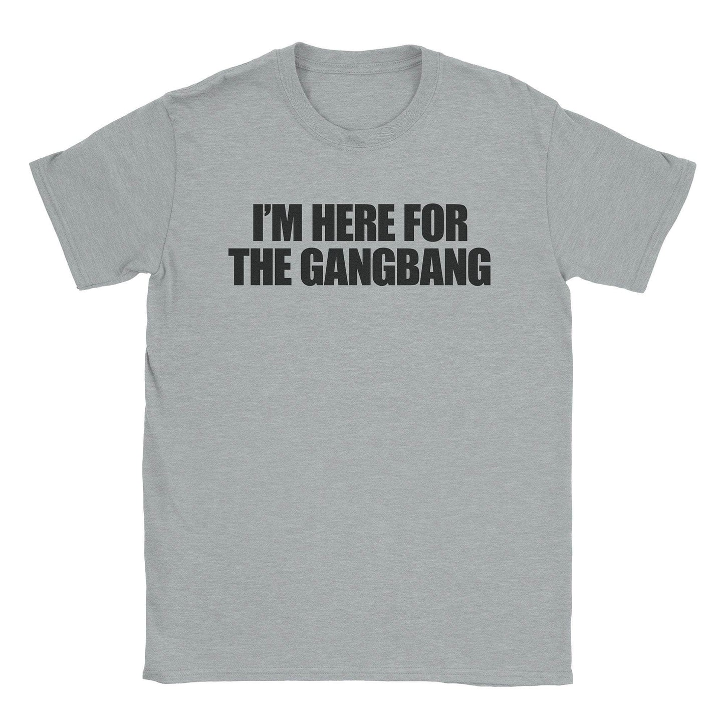 A-or-B-Tees T-Shirt Sport Grey / S Gangbang T-Shirt