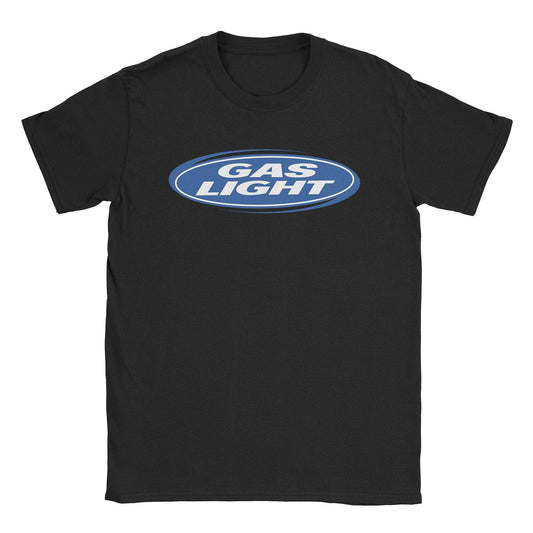 A-or-B-Tees T-Shirt Black / S Gas Light T-Shirt