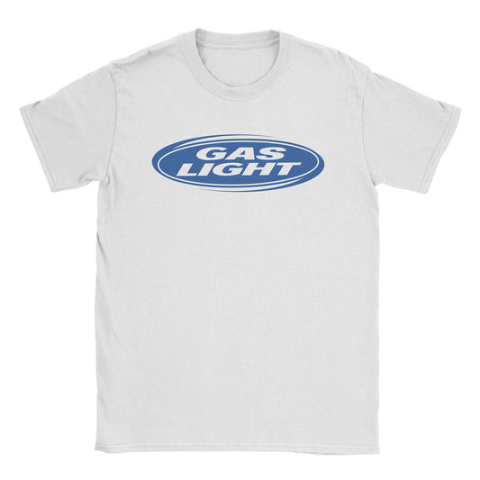 A-or-B-Tees T-Shirt White / S Gas Light T-Shirt