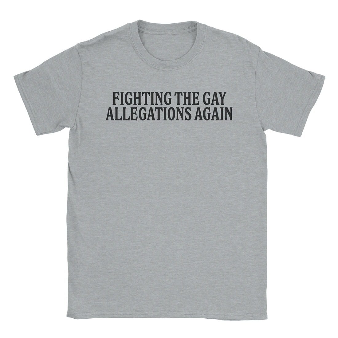 A-or-B-Tees T-Shirt Sport Grey / S Gay Allegations T-Shirt
