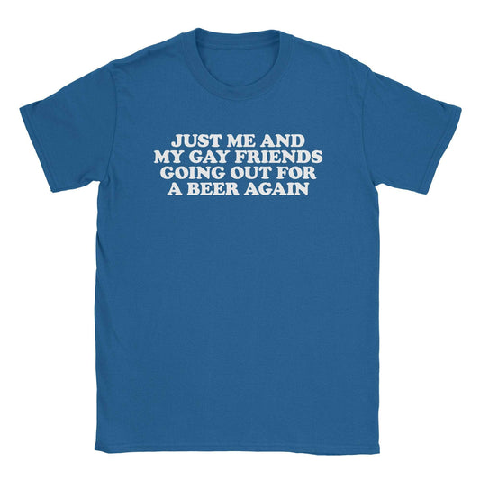 A-or-B-Tees T-Shirt Royal / S Gay Friends T-Shirt