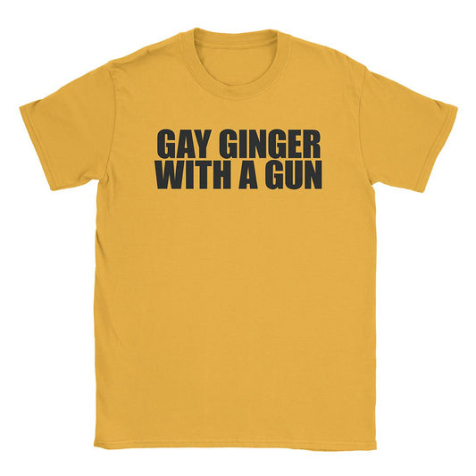 A-or-B-Tees T-Shirt Gold / S Gay Ginger T-Shirt