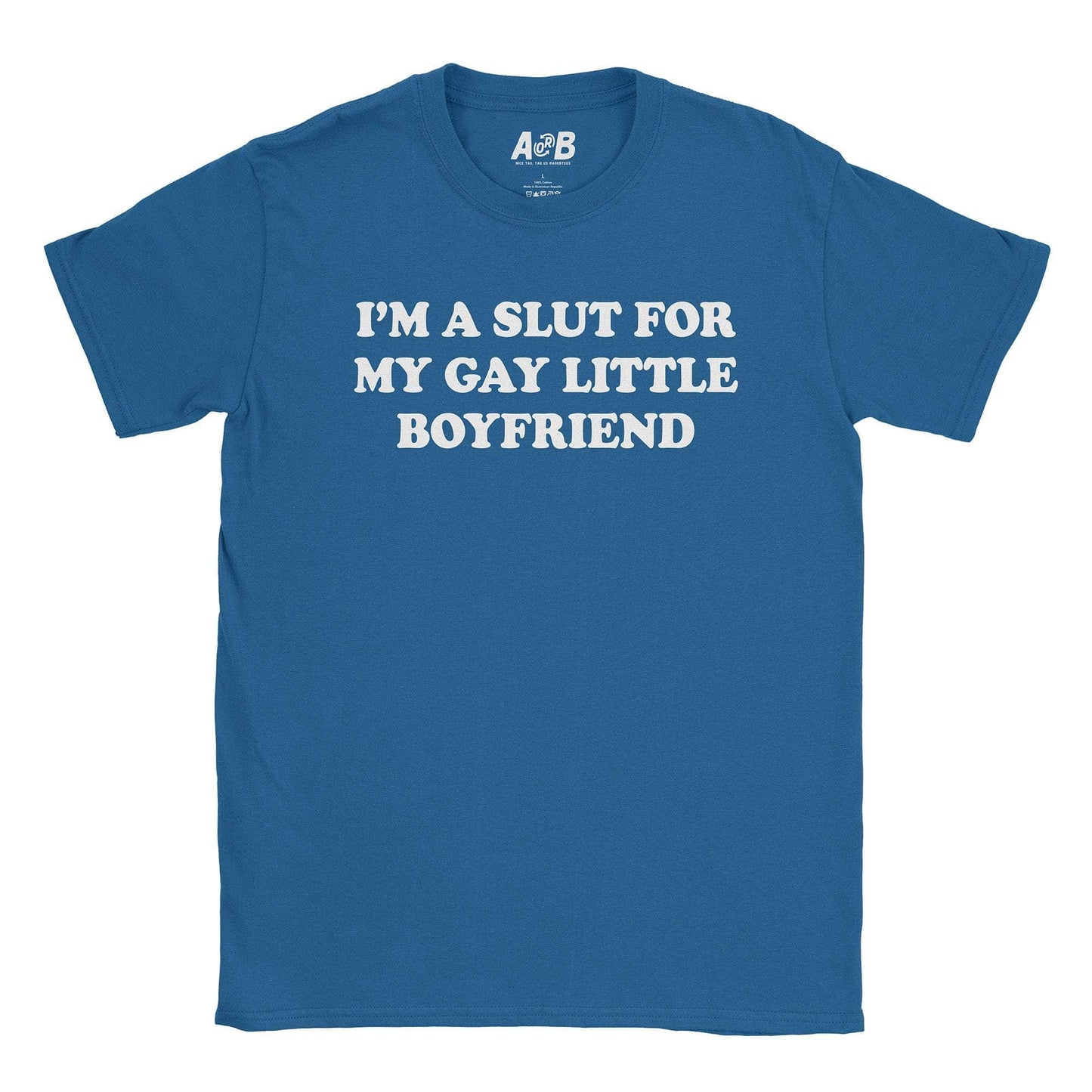 A-or-B-Tees T-Shirt Royal / S Gay Lil BF T-Shirt