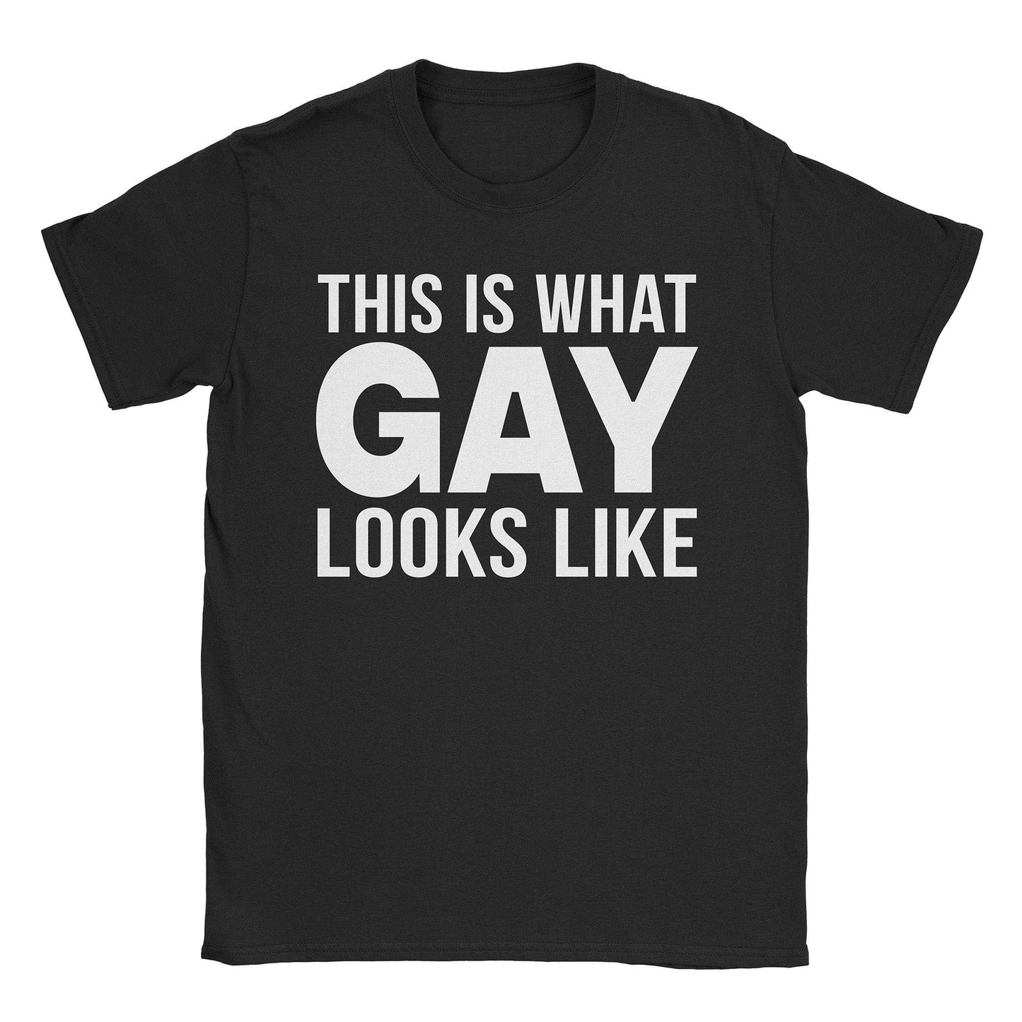 A-or-B-Tees T-Shirt Black / S Gay Looks T-Shirt