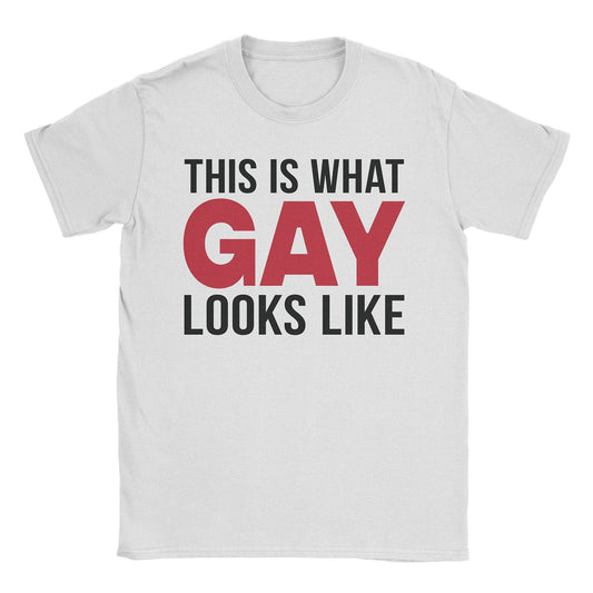 A-or-B-Tees T-Shirt White / S Gay Looks T-Shirt