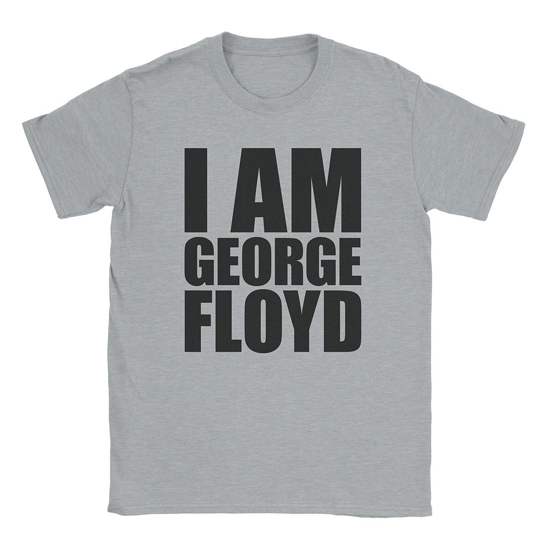 A-or-B-Tees T-Shirt Sport Grey / S George Floyd T-Shirt