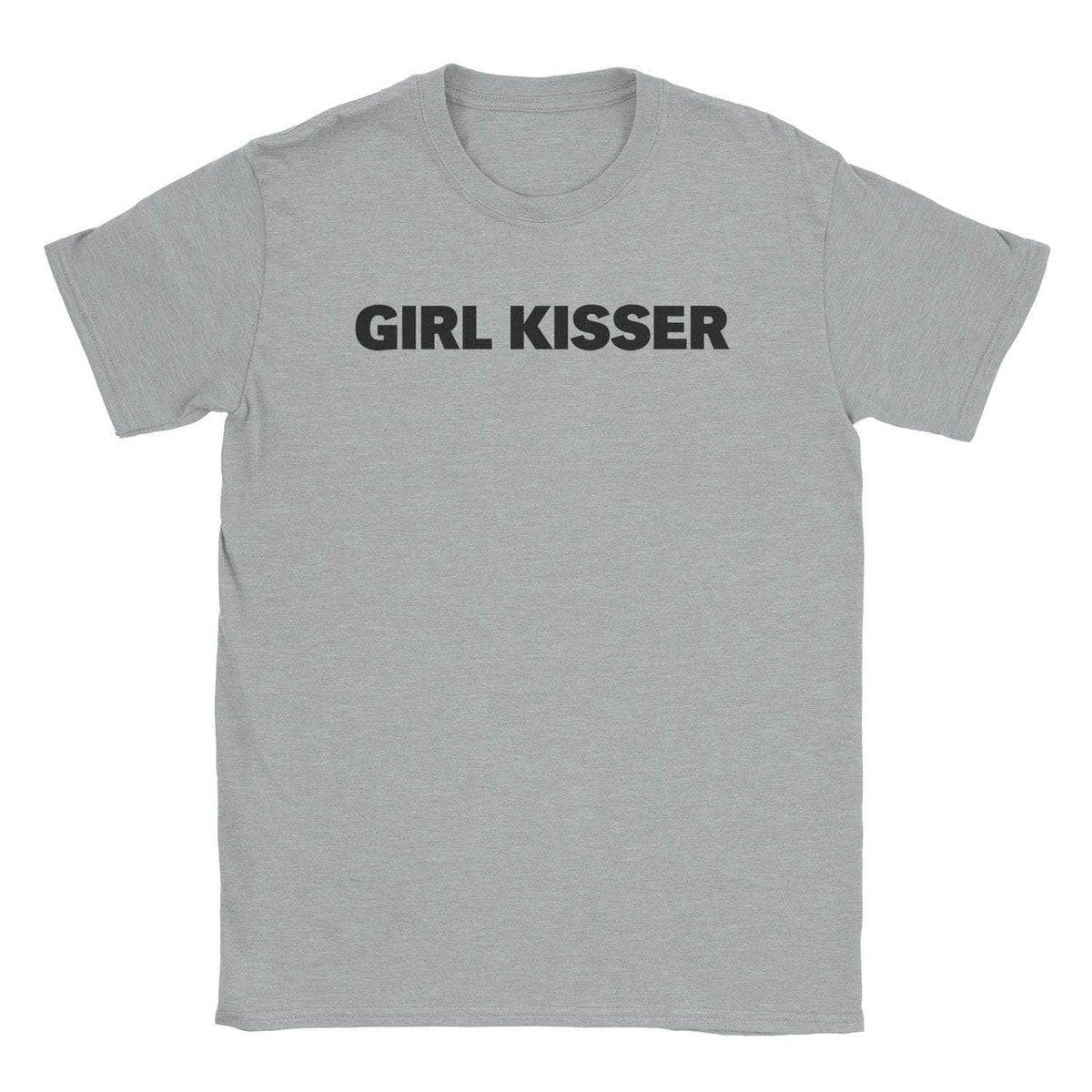 A-or-B-Tees T-Shirt Sport Grey / S Girl Kisser T-Shirt
