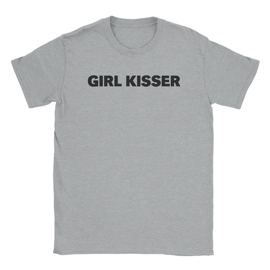 A-or-B-Tees T-Shirt Sport Grey / S Girl Kisser T-Shirt