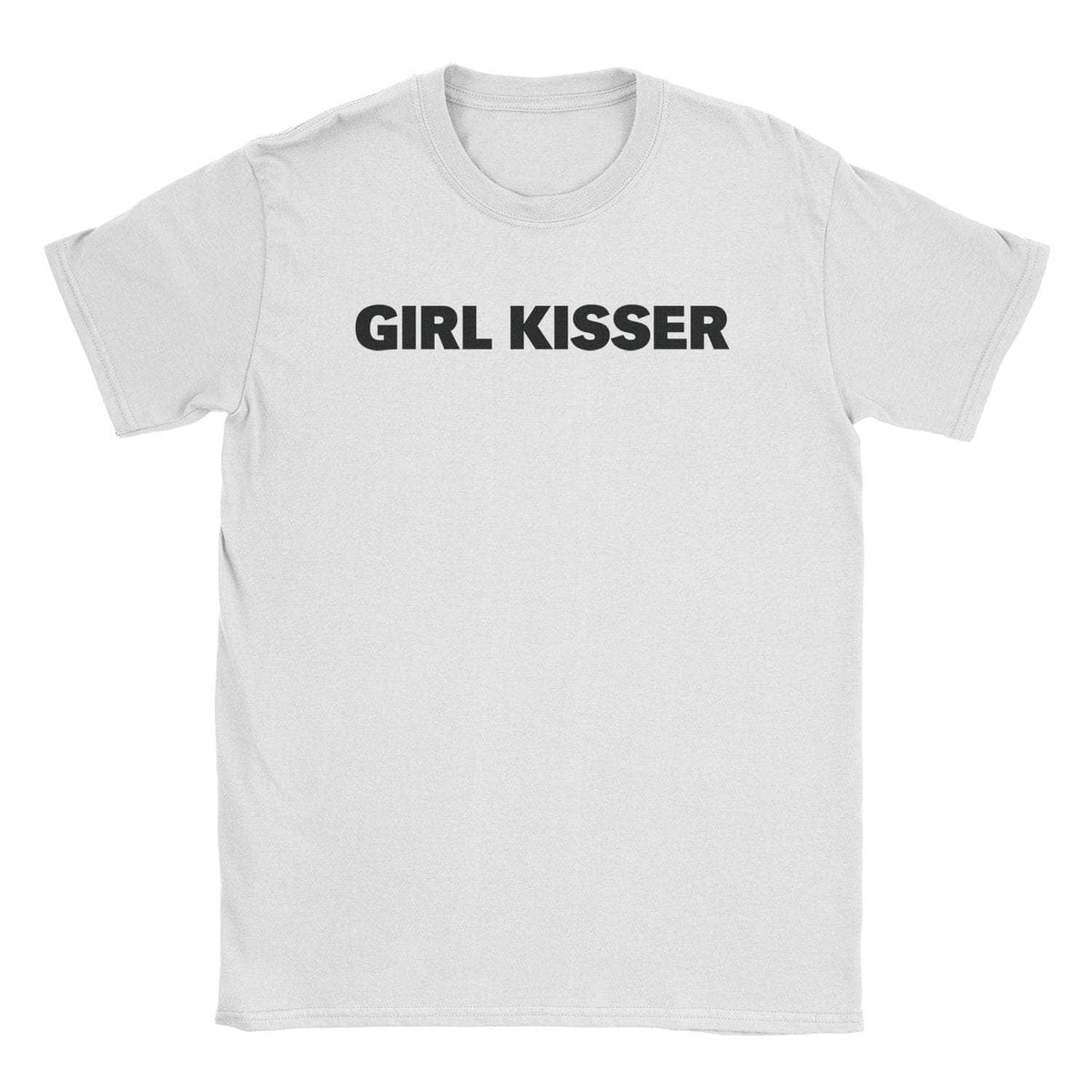 A-or-B-Tees T-Shirt White / S Girl Kisser T-Shirt
