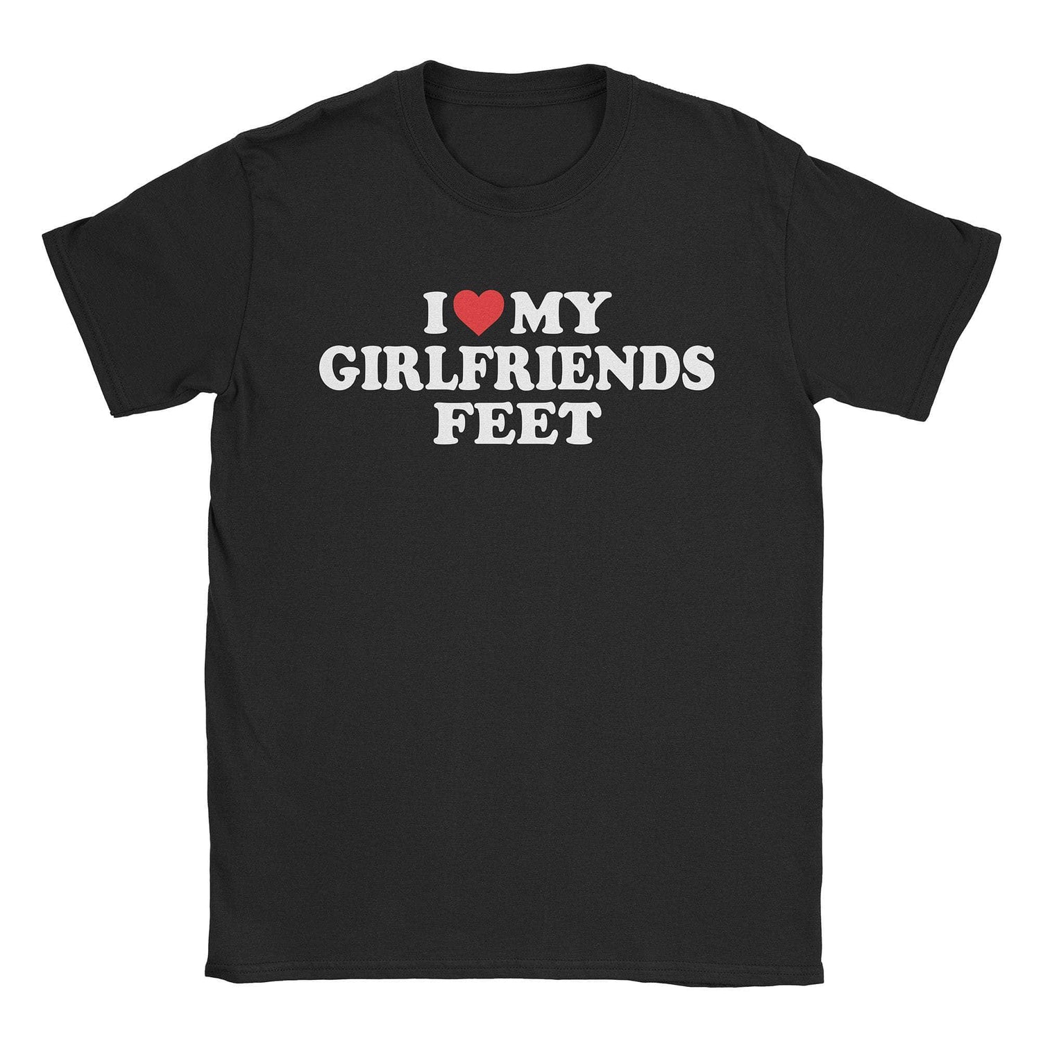 A-or-B-Tees T-Shirt Black / S Girlfriends Feet T-Shirt