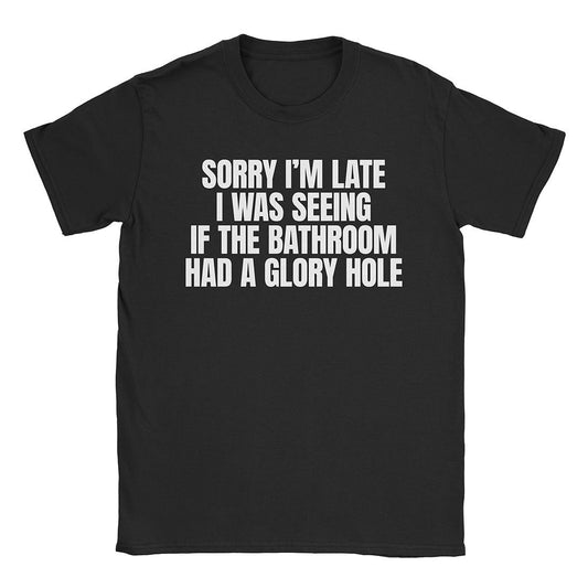 A-or-B-Tees T-Shirt Black / S Glory Hole T-Shirt