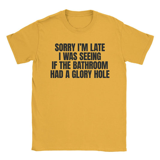 A-or-B-Tees T-Shirt Gold / S Glory Hole T-Shirt