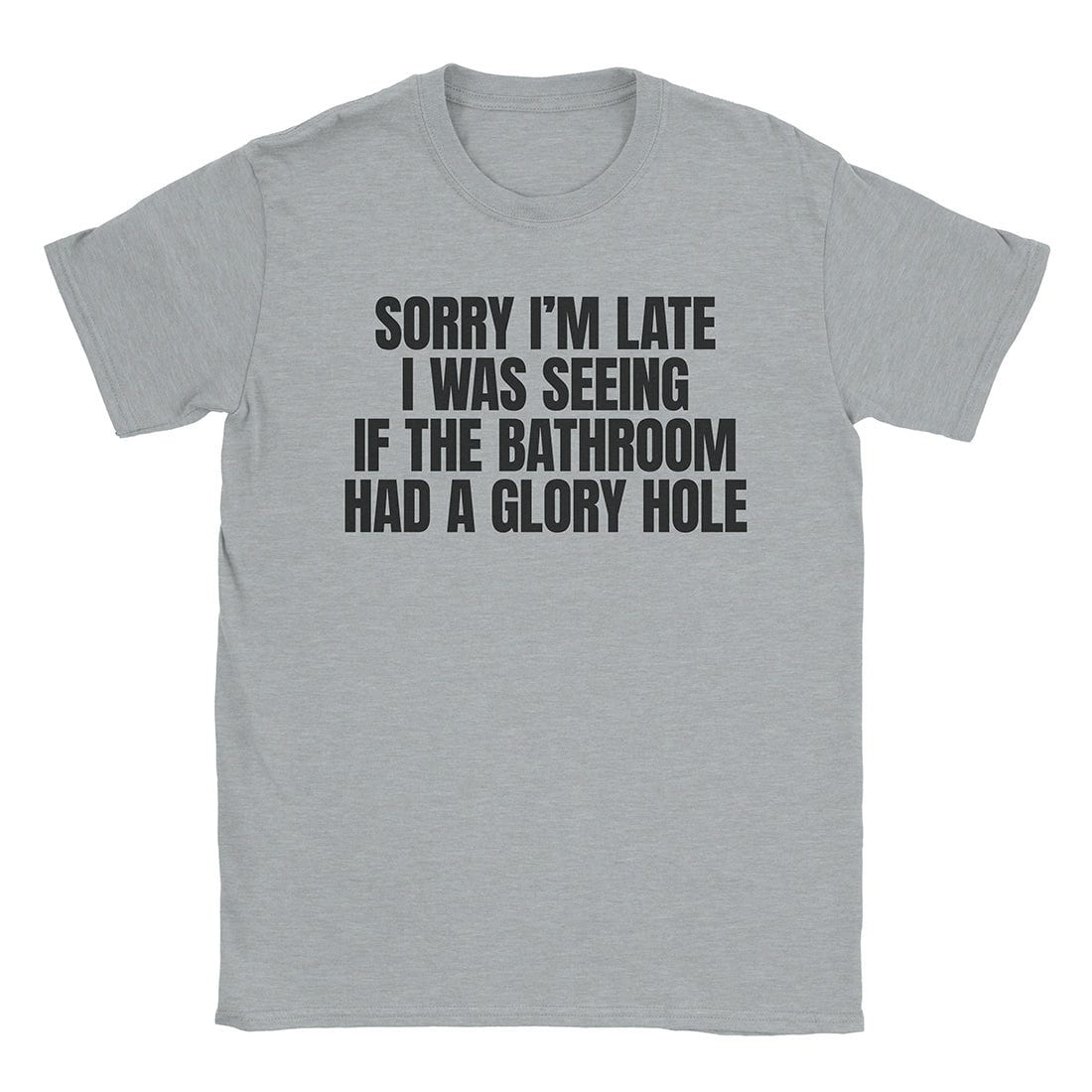 A-or-B-Tees T-Shirt Sport Grey / S Glory Hole T-Shirt
