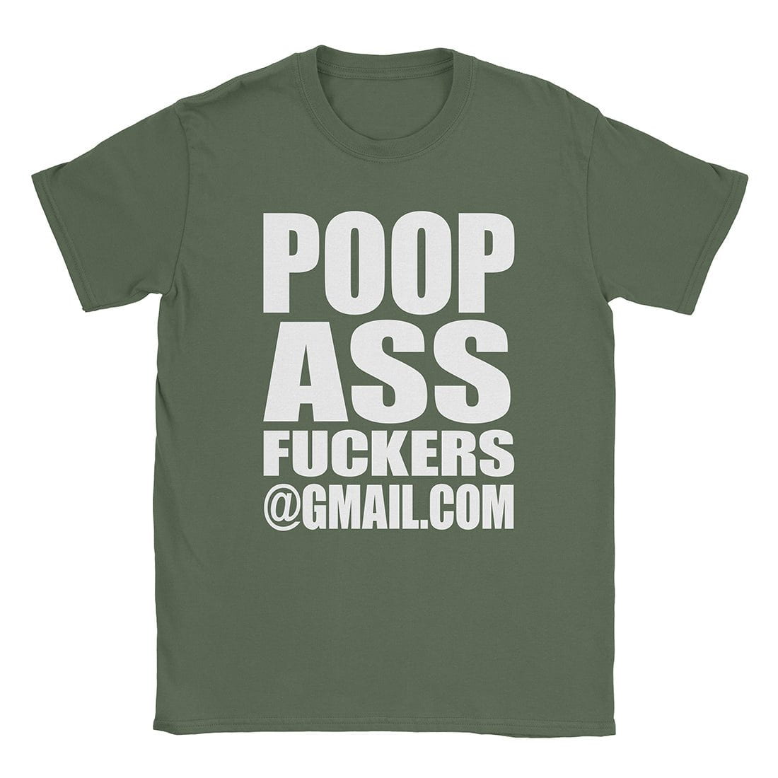 A-or-B-Tees T-Shirt Military Green / S Gmail T-Shirt